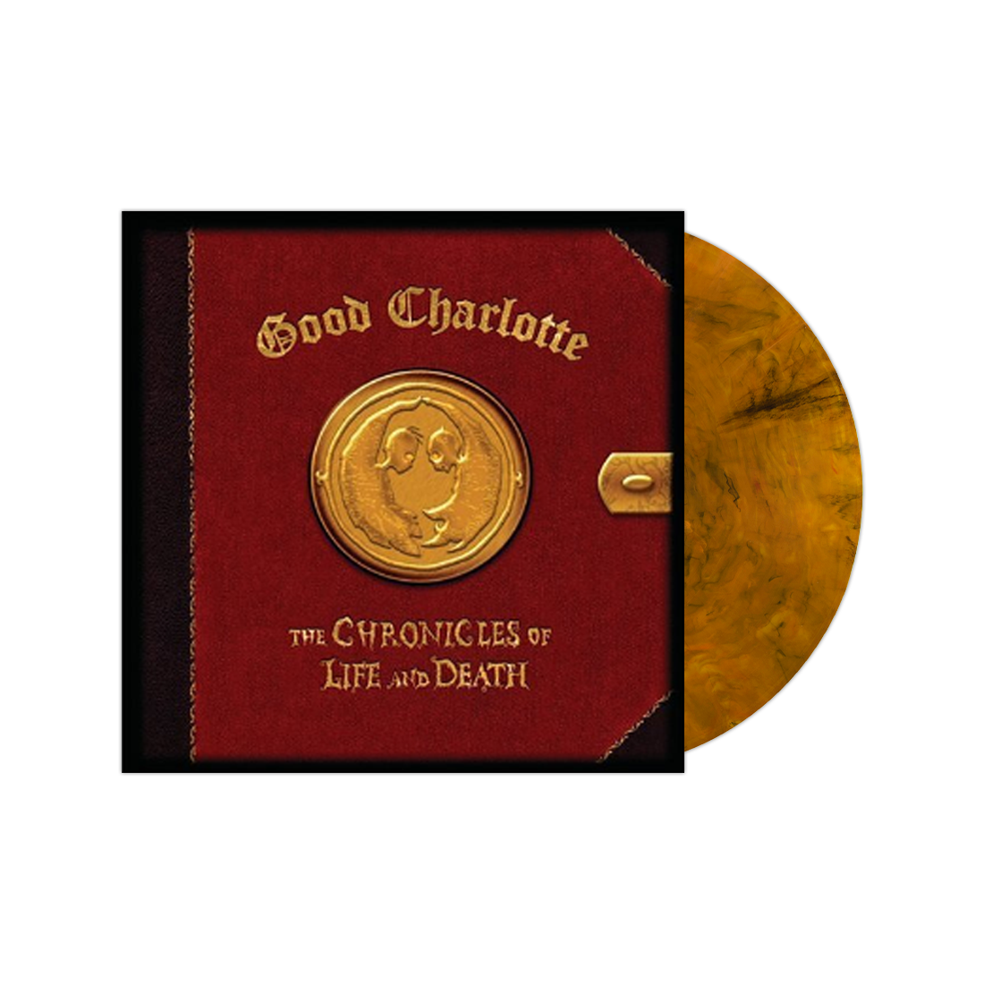 GOOD CHARLOTTE 'THE CHRONICLES OF LIFE AND DEATH' LP - EXCLUSIVE - TIGER'S EYE