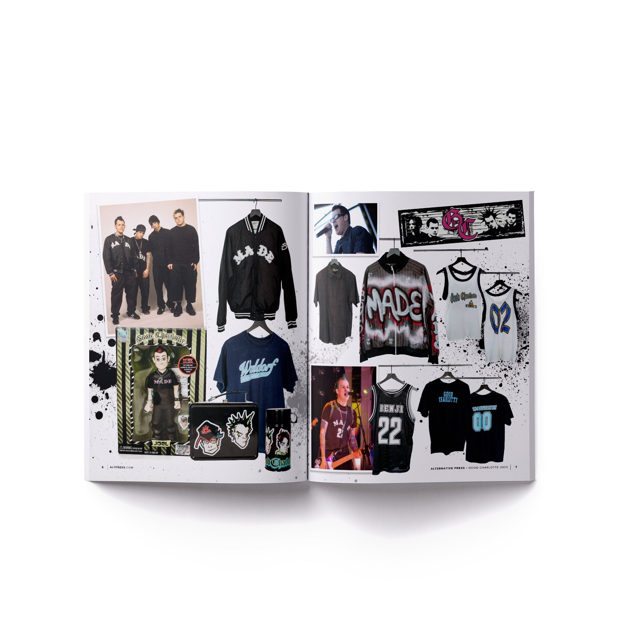 GOOD CHARLOTTE x ALTERNATIVE PRESS SPECIAL COLLECTOR’S EDITION MAGAZINE + ‘MOTEL DU CAP’ LP OR 'YOUNG AND THE HOPELESS' LP - EXCLUSIVE