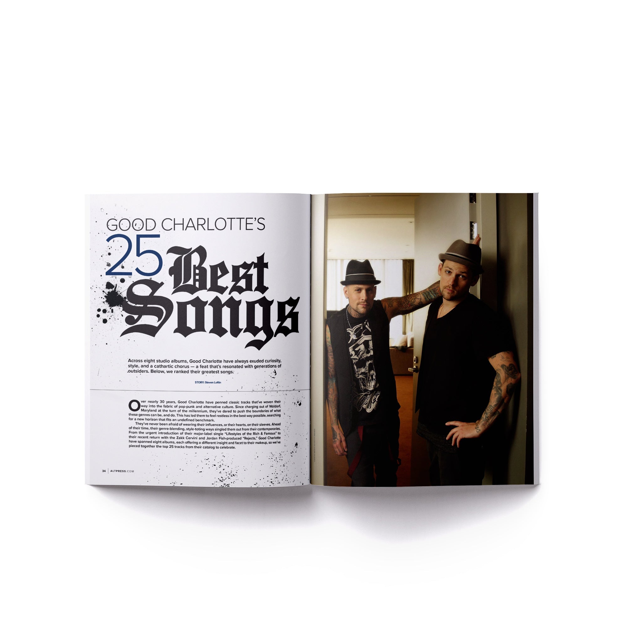 GOOD CHARLOTTE x ALTERNATIVE PRESS SPECIAL COLLECTOR’S EDITION MAGAZINE + ‘MOTEL DU CAP’ LP & 'THE YOUNG AND THE HOPELESS' LP - EXCLUSIVE