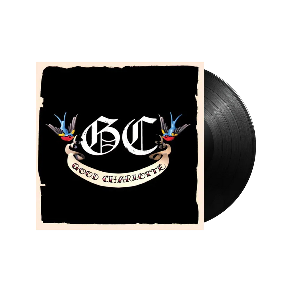 GOOD CHARLOTTE 'SELF-TITLED' REIMAGINED COVER PRINT LP - EXCLUSIVE - LTD. 500 - BLACK