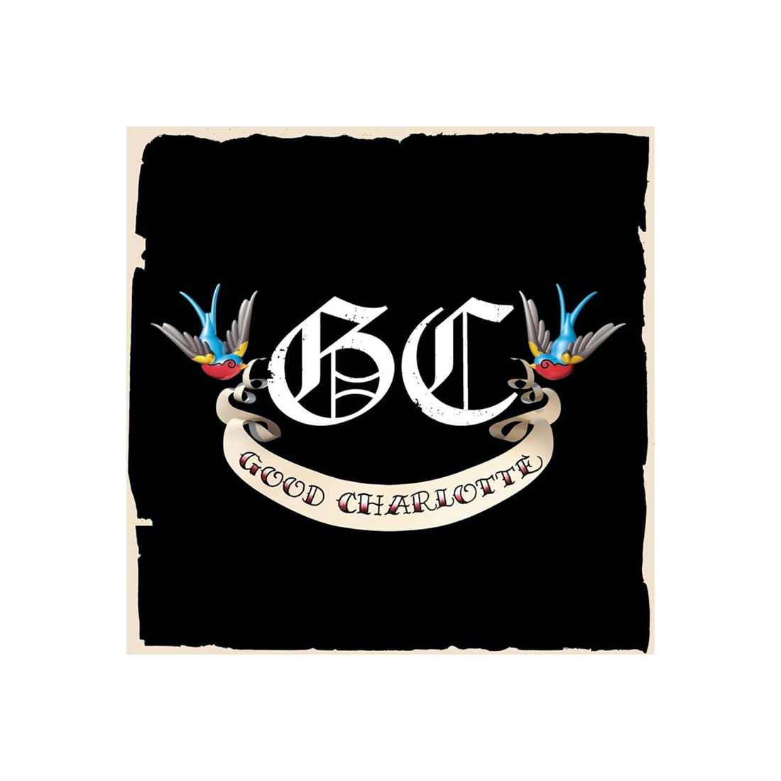GOOD CHARLOTTE 'SELF-TITLED' REIMAGINED COVER PRINT LP - EXCLUSIVE - LTD. 500 - BLACK