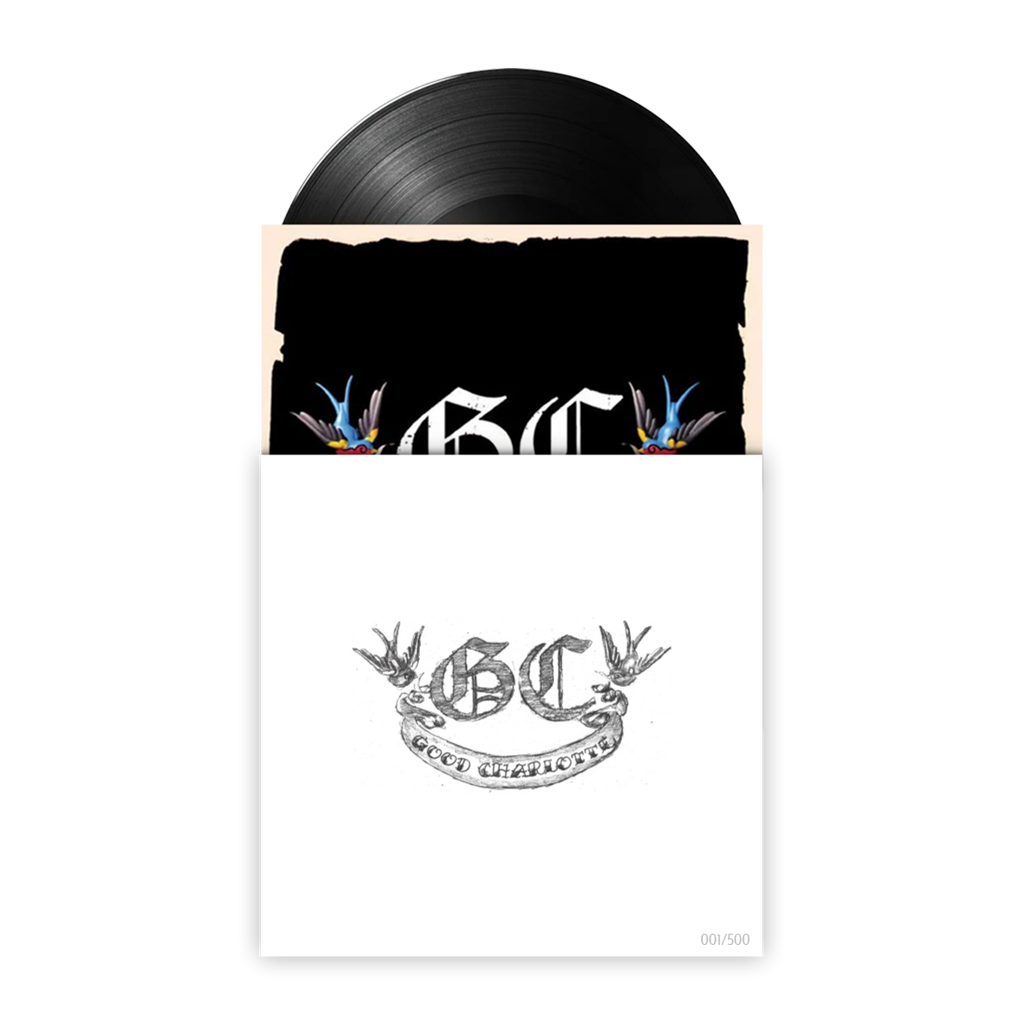 GOOD CHARLOTTE 'SELF-TITLED' REIMAGINED COVER PRINT LP - EXCLUSIVE - LTD. 500 - BLACK