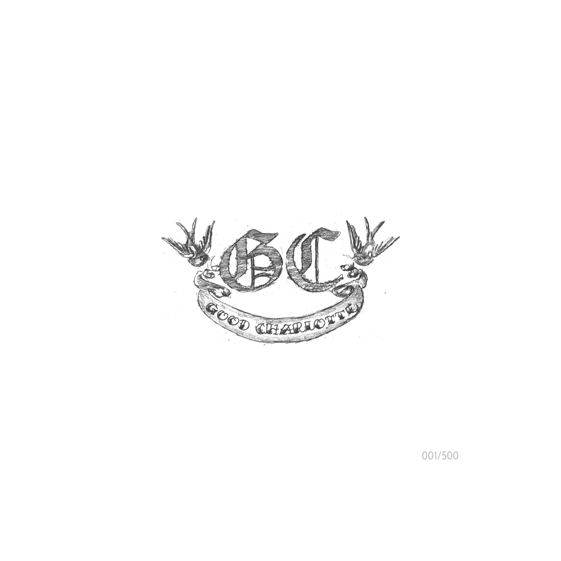 GOOD CHARLOTTE 'SELF-TITLED' REIMAGINED COVER PRINT LP - EXCLUSIVE - LTD. 500 - BLACK