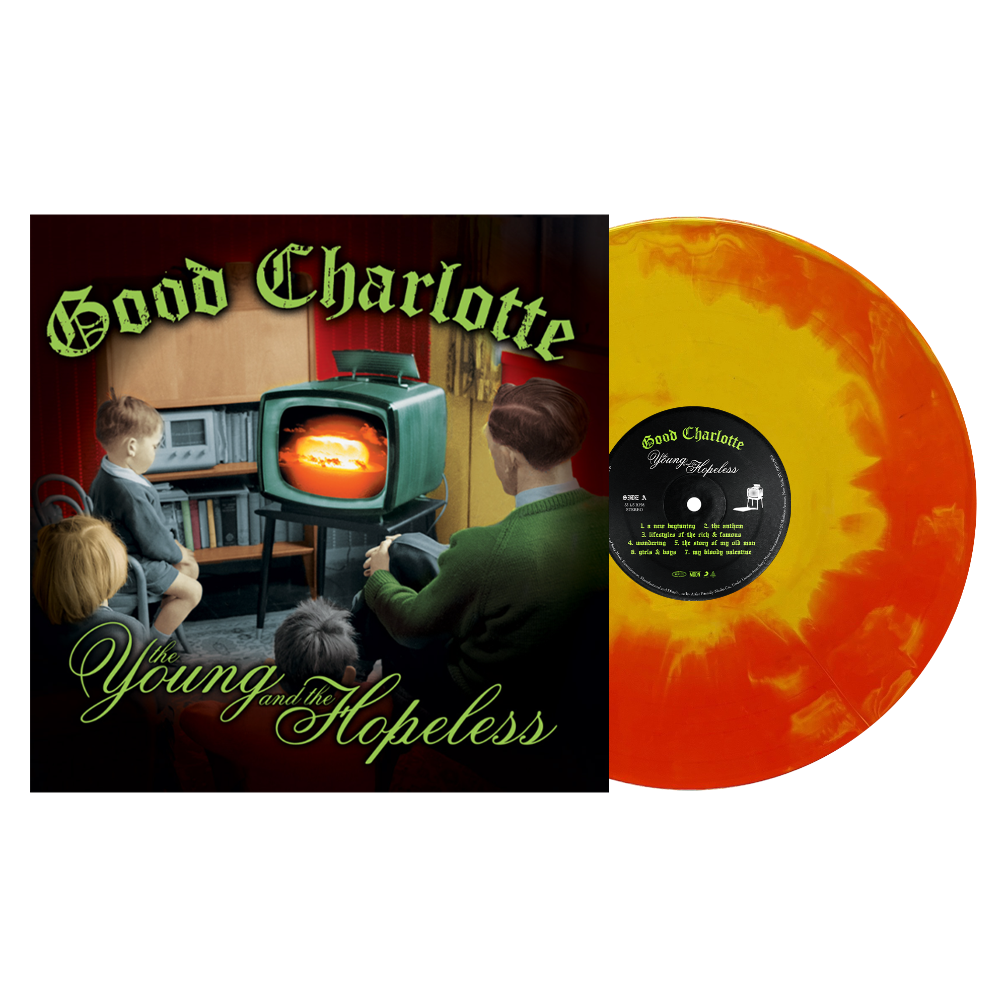 GOOD CHARLOTTE x ALTERNATIVE PRESS SPECIAL COLLECTOR’S EDITION MAGAZINE + ‘MOTEL DU CAP’ LP OR 'YOUNG AND THE HOPELESS' LP - EXCLUSIVE