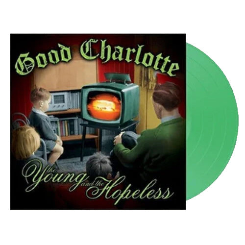 GOOD CHARLOTTE 'THE YOUNG AND THE HOPELESS' LP - GREEN FUEGO
