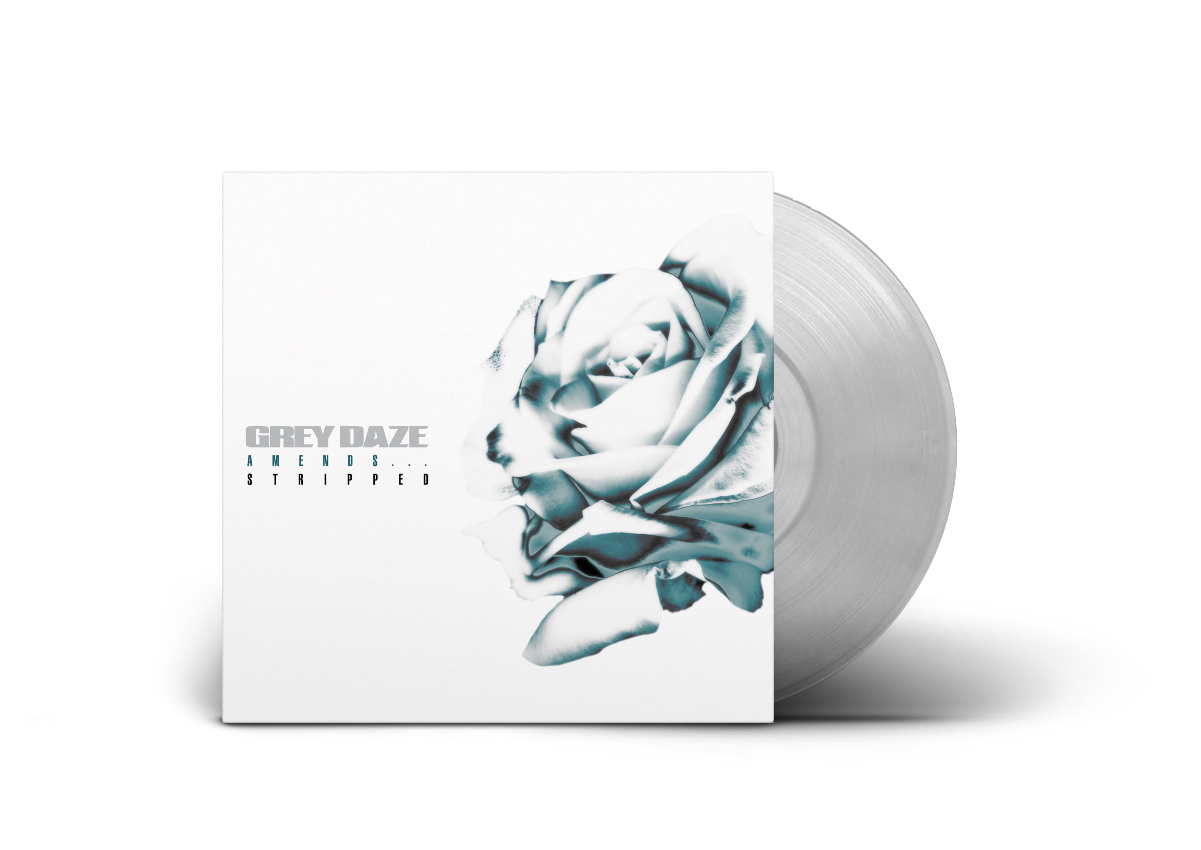 GREY DAZE 'AMENDS...STRIPPED' LP - LTD. 350 - CLEAR