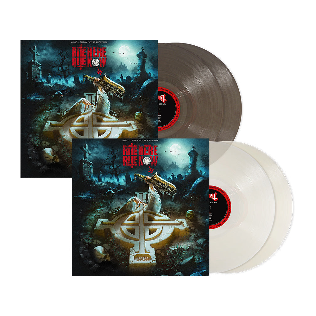 GHOST ‘RITE HERE RITE NOW’ ORIGINAL MOTION PICTURE SOUNDTRACK 2LP - EXCLUSIVE - LTD. 750 - TRANSLUCENT MILKY CLEAR/ TRANSLUCENT BLACK ICE