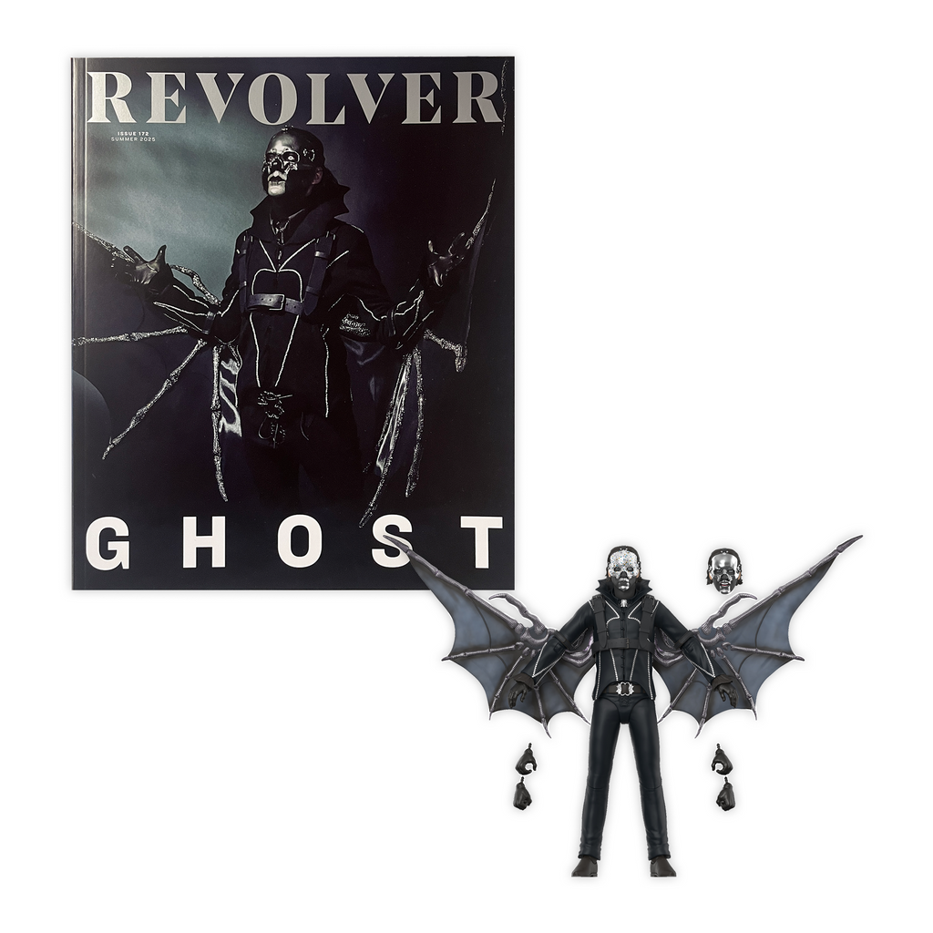 GHOST PAPA V PERPETUA (BAT WINGS) ULTIMATES! FIGURE + REVOLVER ALTERNATE BAT COVER ISSUE