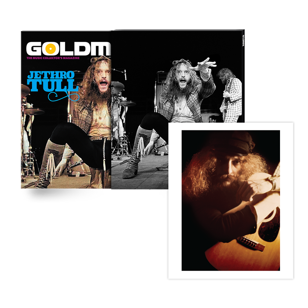 GOLDMINE MAGAZINE: SUMMER 2023 ISSUE ALT COVER FEATURING JETHRO TULL –  HAND-NUMBERED SLIPCASE + 8"x10" PHOTO PRINT