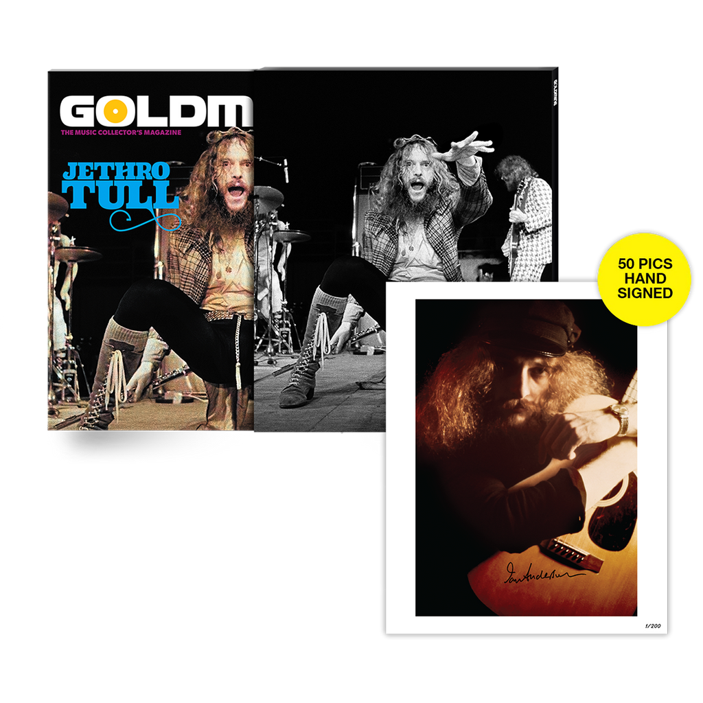 GOLDMINE MAGAZINE: SUMMER 2023 ISSUE ALT COVER FEATURING JETHRO TULL –  HAND-NUMBERED SLIPCASE + 8"x10" PHOTO PRINT