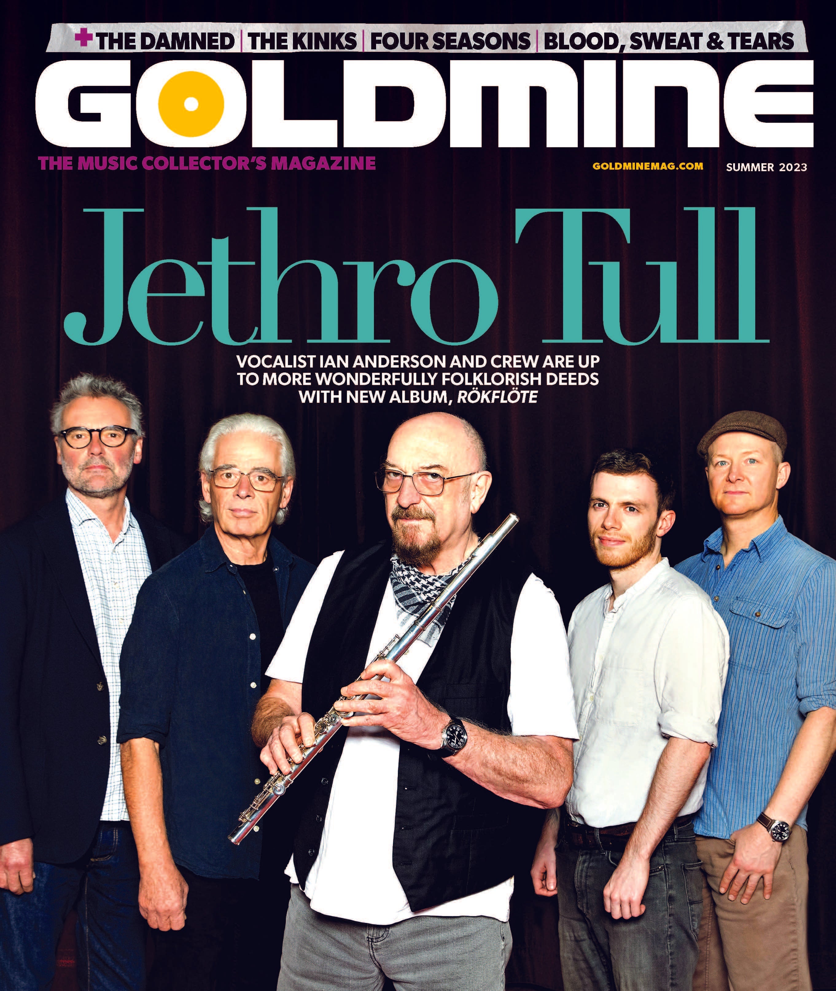 GOLDMINE MAGAZINE: SUMMER 2023 ISSUE FEATURING JETHRO TULL