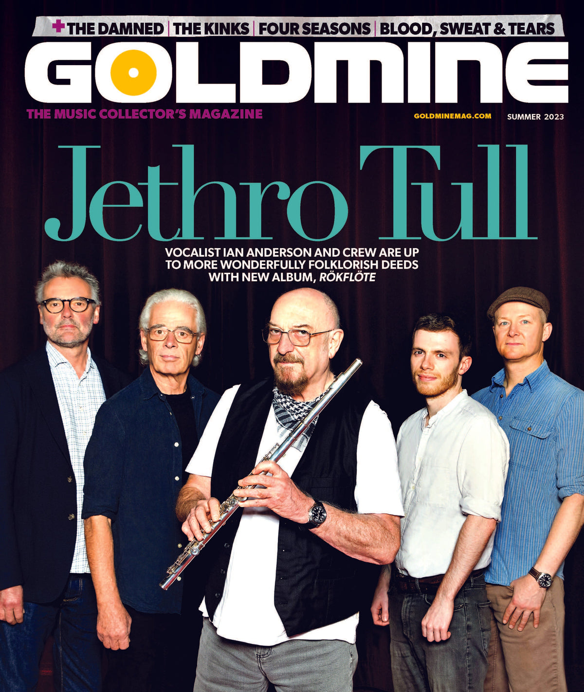 GOLDMINE MAGAZINE: SUMMER 2023 ISSUE FEATURING JETHRO TULL