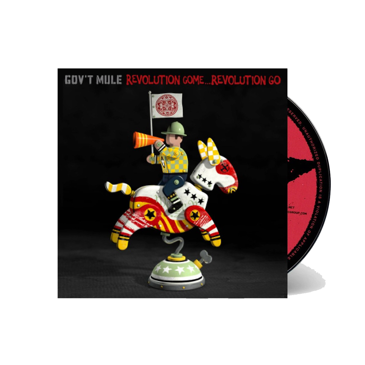 GOV'T MULE 'REVOLUTION COME...REVOLUTION GO' DELUXE CD