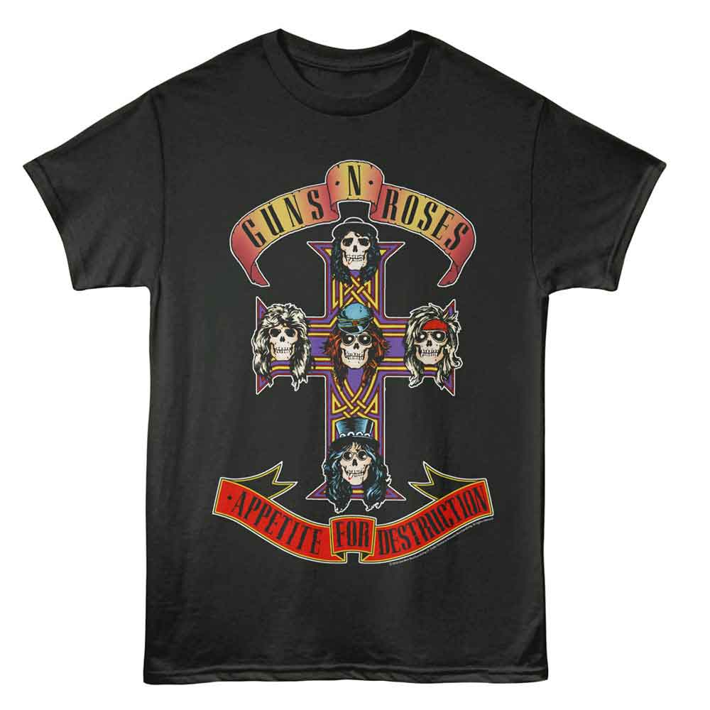 GUNS N' ROSES - GNR APPETITE FOR DESTRUCTION SHIRT