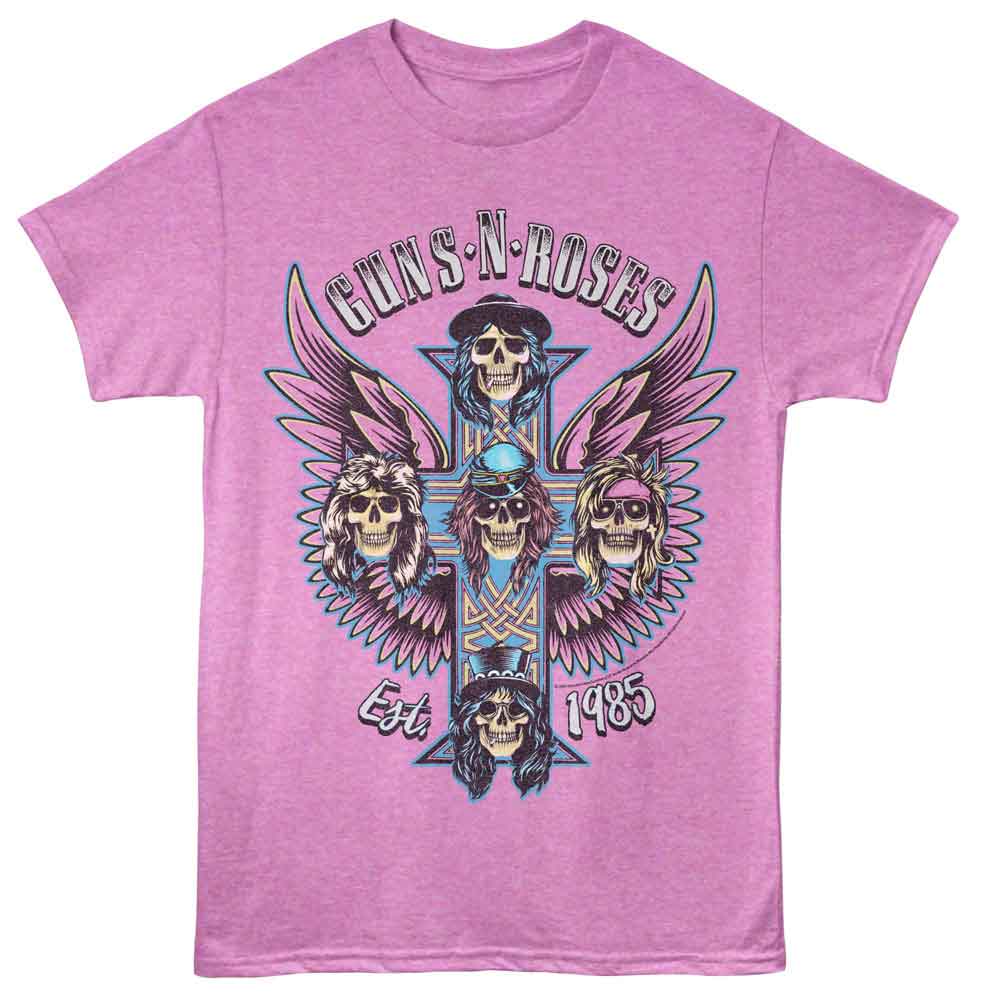 GUNS N' ROSES - GNR WINGED CROSSES SHIRT
