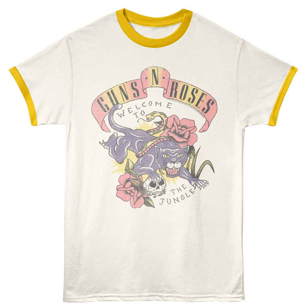 GUNS N' ROSES - GUNS N ROSES TATTOO STYLE JUNGLE SHIRT