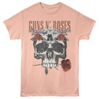 GUNS N' ROSES - GUNS N ROSES FLOWER SKULL SHIRT