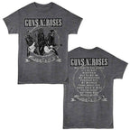 GUNS N' ROSES - GUNS N ROSES APPETITE SONGS SHIRT