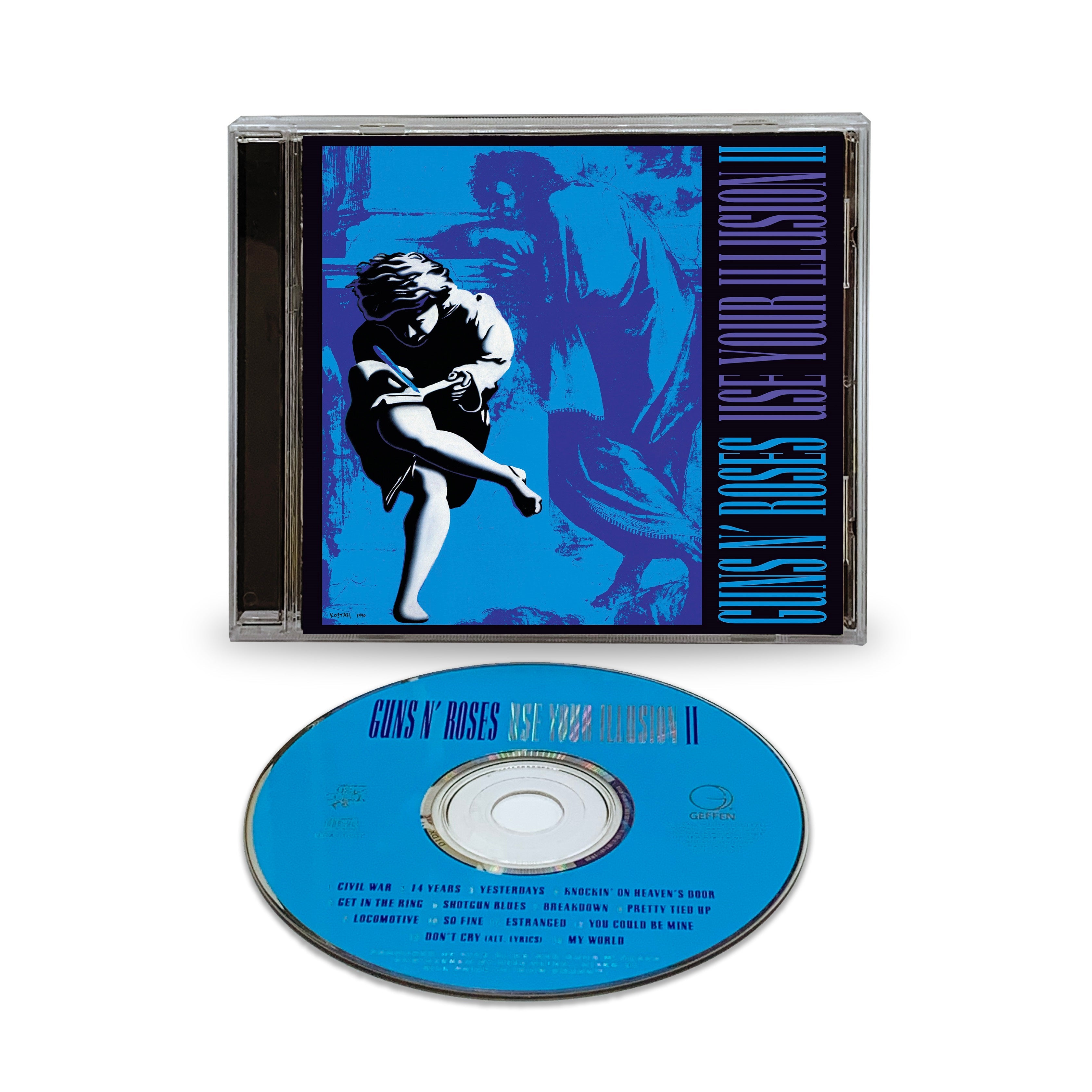 GUNS N' ROSES 'USE YOUR ILLUSION 2' CD - REMASTERED 2022 EDITION