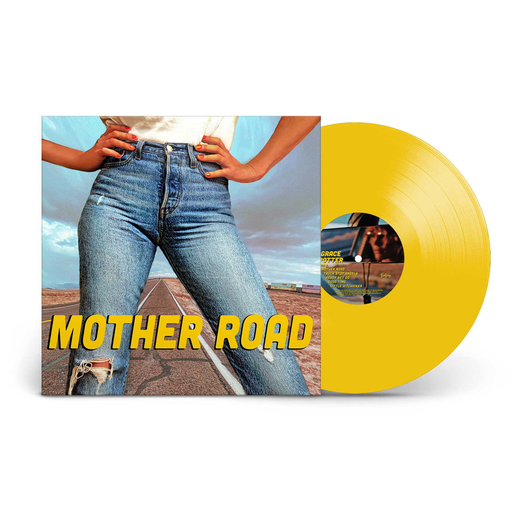 GRACE POTTER 'MOTHER ROAD' LP (Yellow Vinyl)