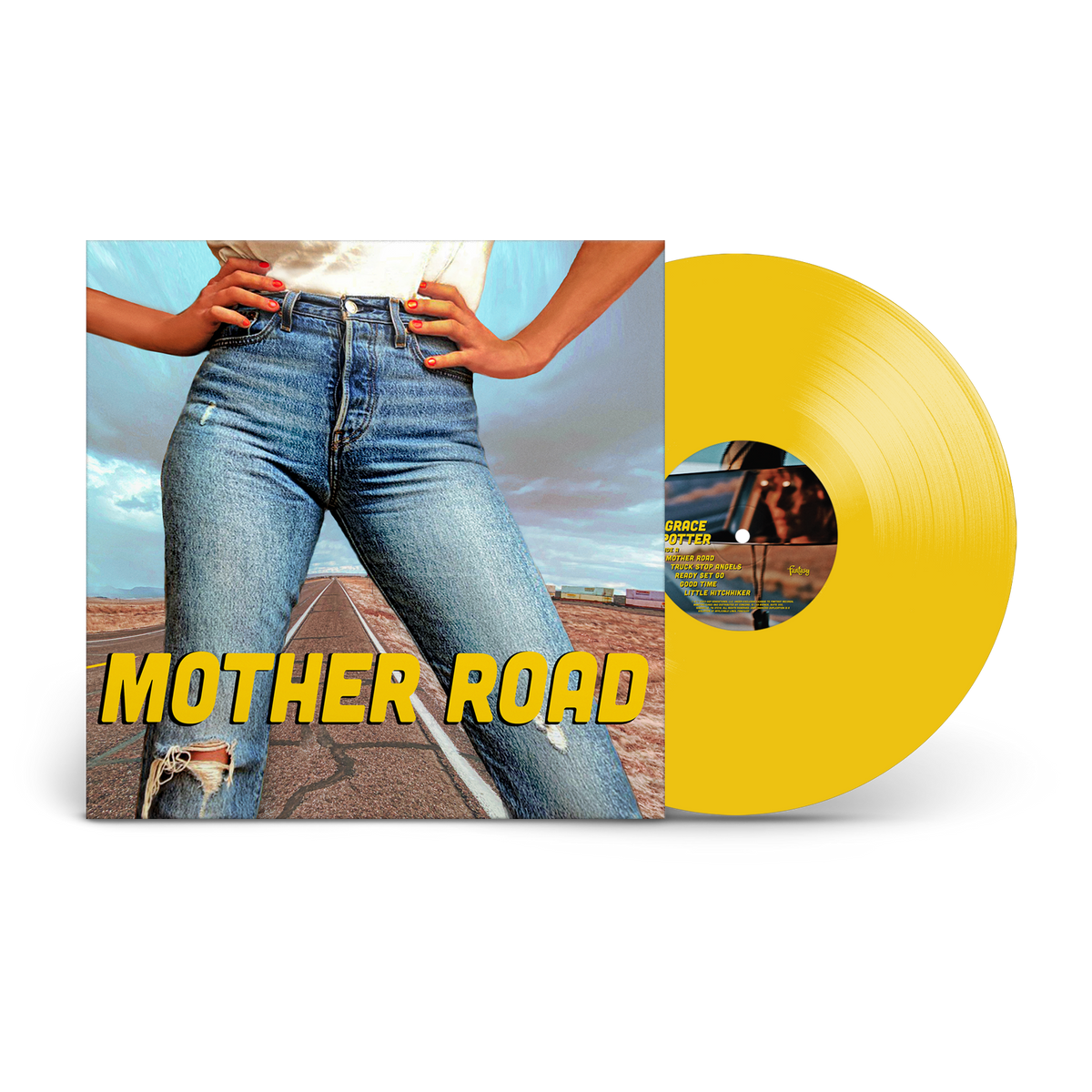 GRACE POTTER 'MOTHER ROAD' LP - YELLOW