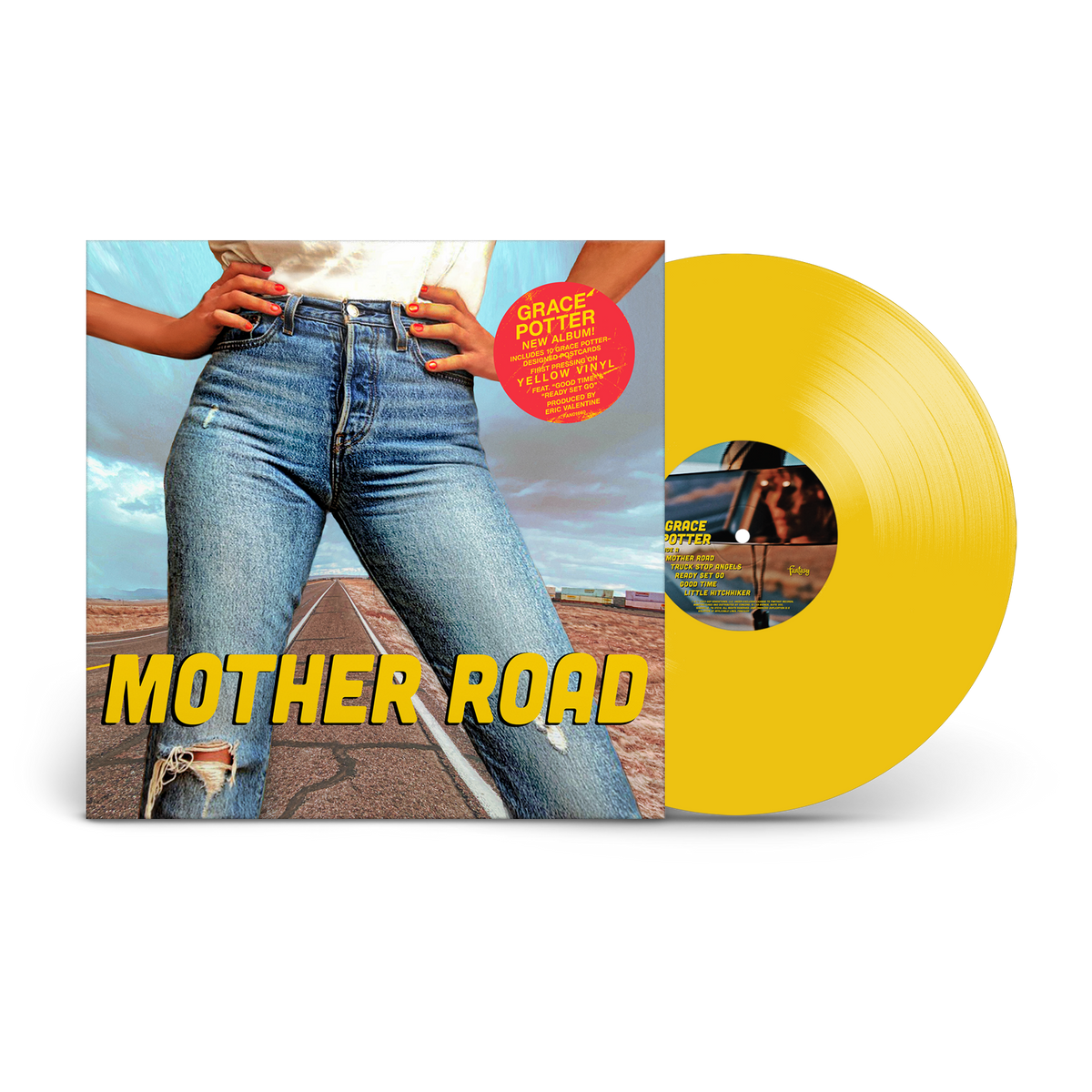 GRACE POTTER 'MOTHER ROAD' LP - YELLOW