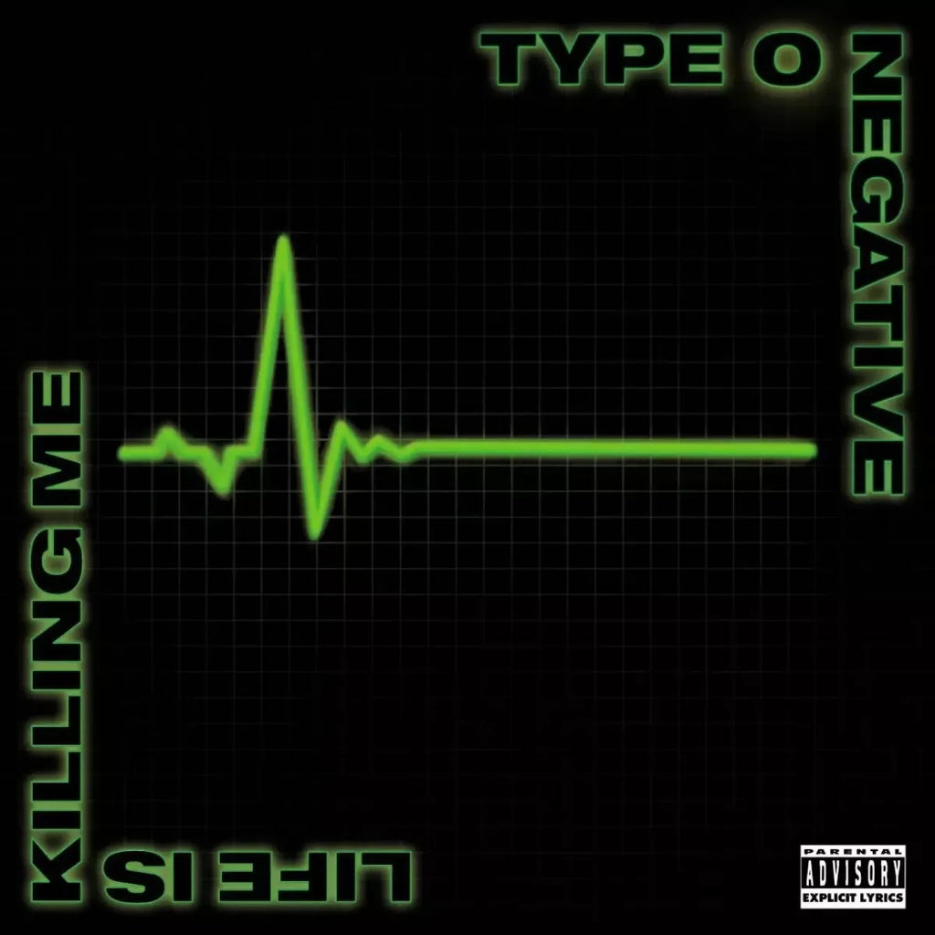 TYPE O NEGATIVE 'LIFE IS KILLING ME' 20TH ANNIVERSARY EDITION 3LP - GREEN/BLACK