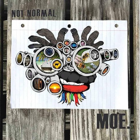 MOE. 'NOT NORMAL' LP - BLUE