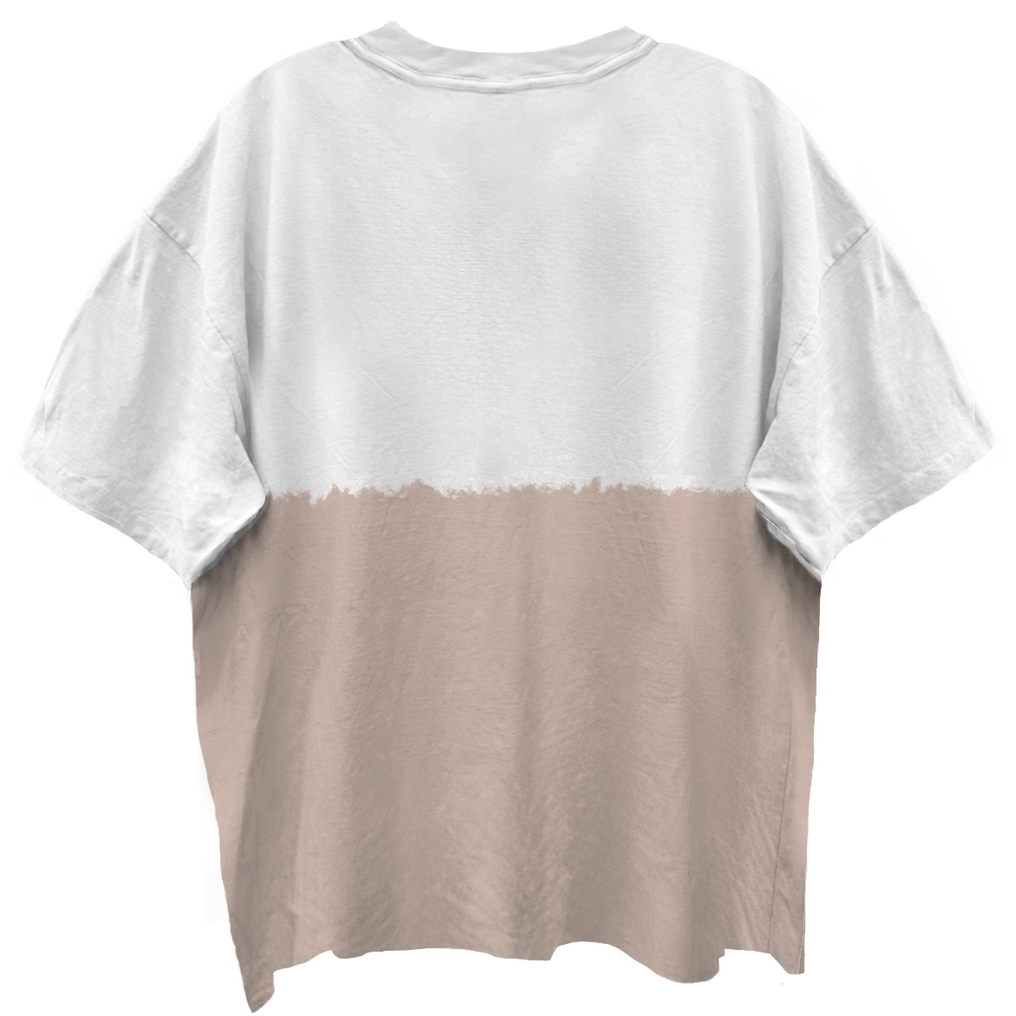 GREEN DAY DOOKIE ALBUM COVER WHITE/SAND DIP DYE WASH T-SHIRT/GIANT VINTAGE