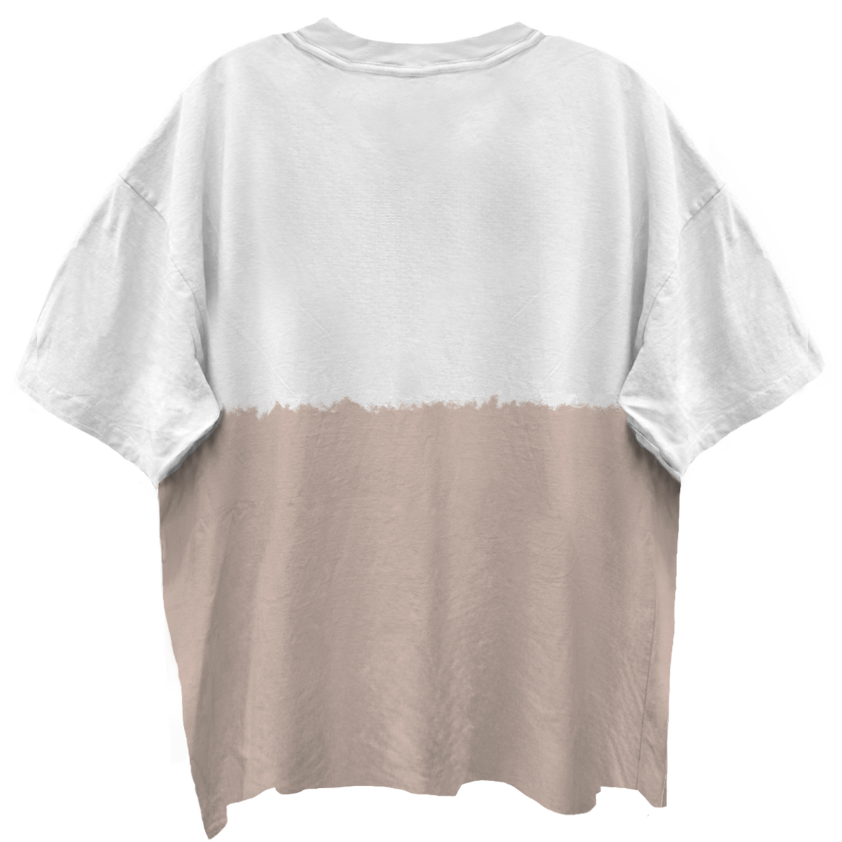 GREEN DAY DOOKIE ALBUM COVER WHITE/SAND DIP DYE WASH T-SHIRT/GIANT VINTAGE