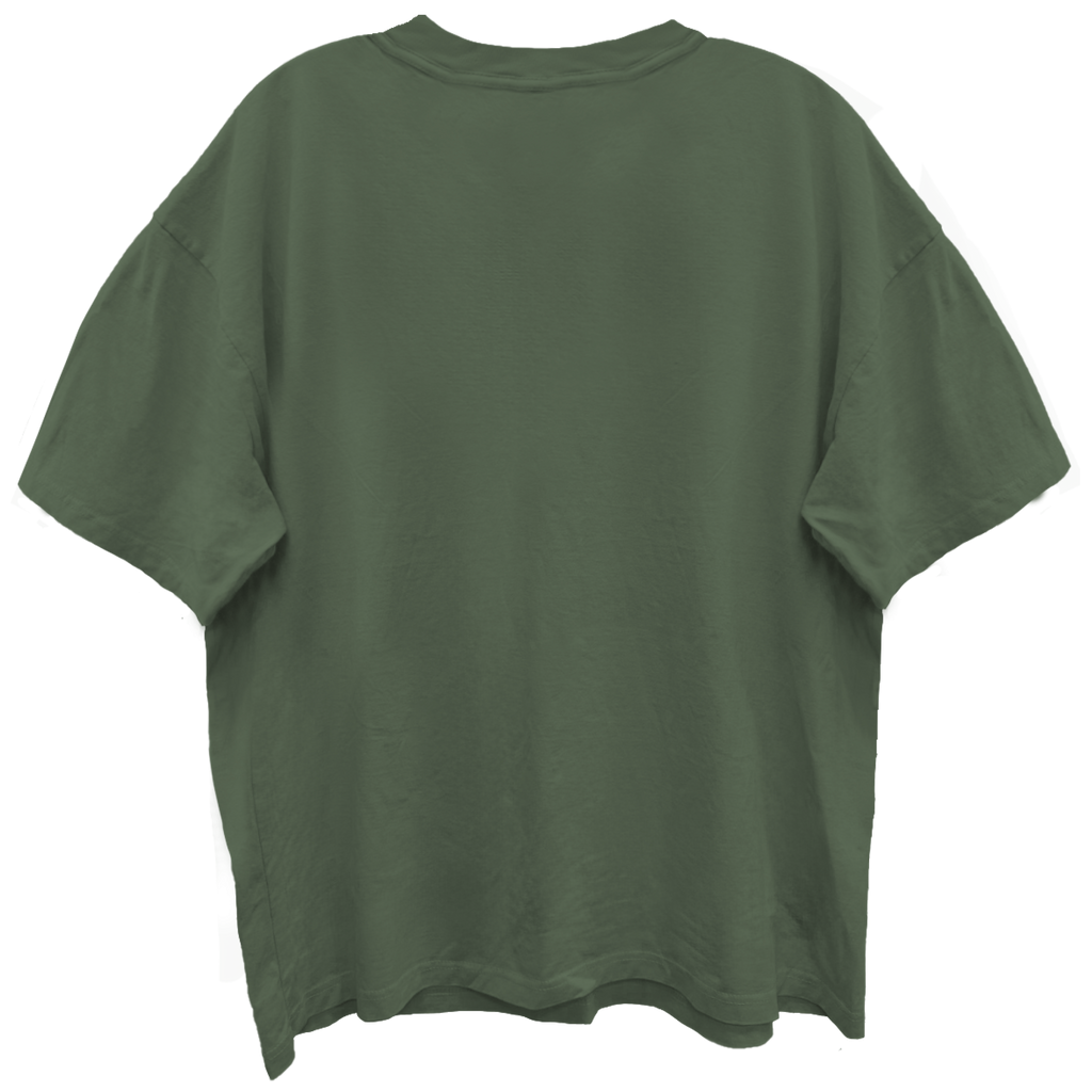 ZZ TOP ELEVATION SKULL ART OLIVE ENYME WASH T-SHIRT/GIANT VINTAGE