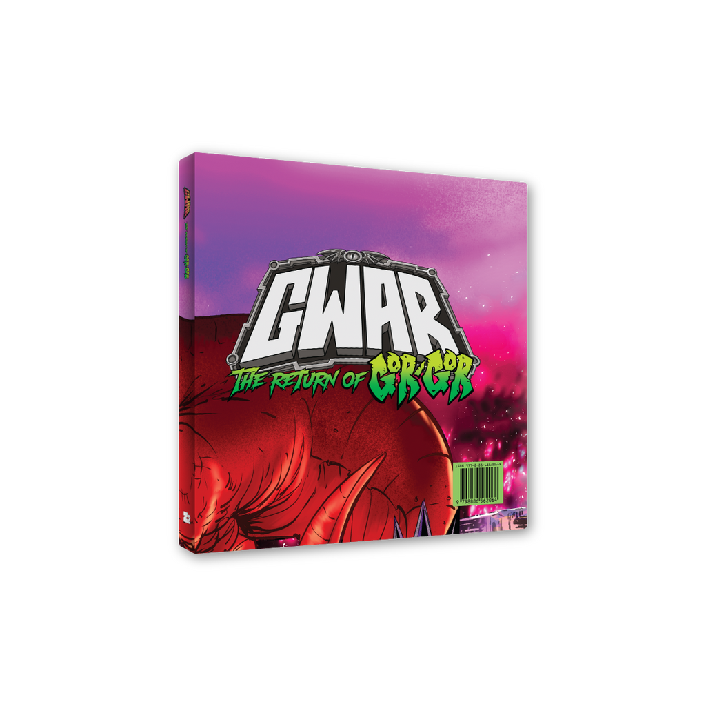 GWAR: 'THE RETURN OF GOR GOR' DELUXE COMIC BOOK + 'THE RETURN OF GOR GOR' LP (Limited Edition, Evergreen Vinyl))
