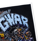 GWAR X BEYOND THE STREETS "GWAR FIRST SHOW" FLOCKED POSTER