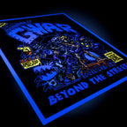 GWAR X BEYOND THE STREETS "GWAR FIRST SHOW" FLOCKED POSTER