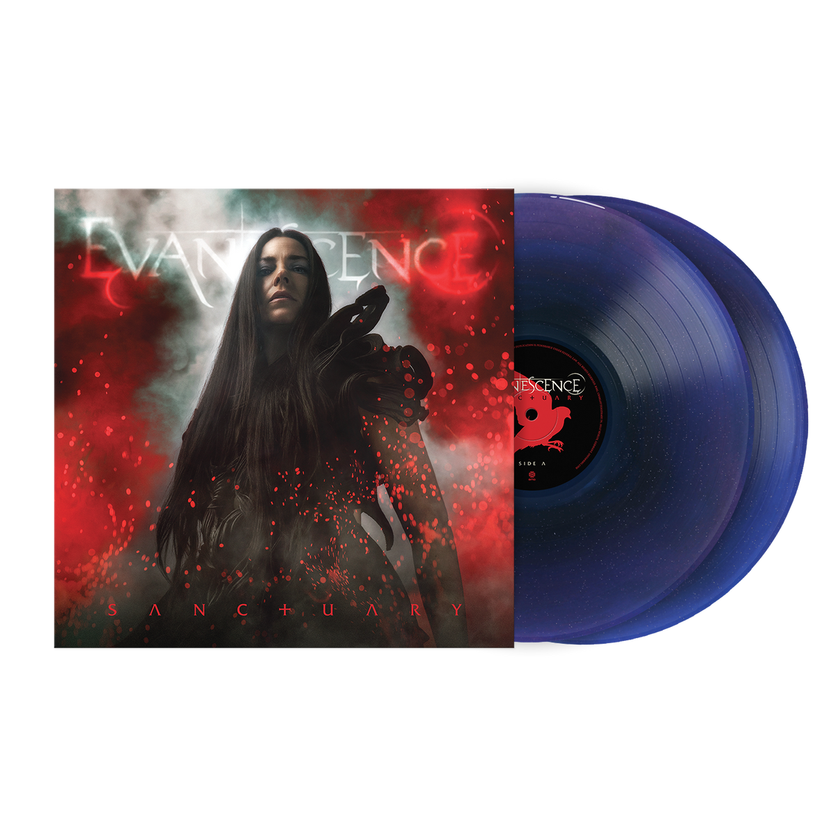 EVANESCENCE 'SANCTUARY' 2LP  - EXCLUSIVE - LTD. 500 - GALAXY GLITTER