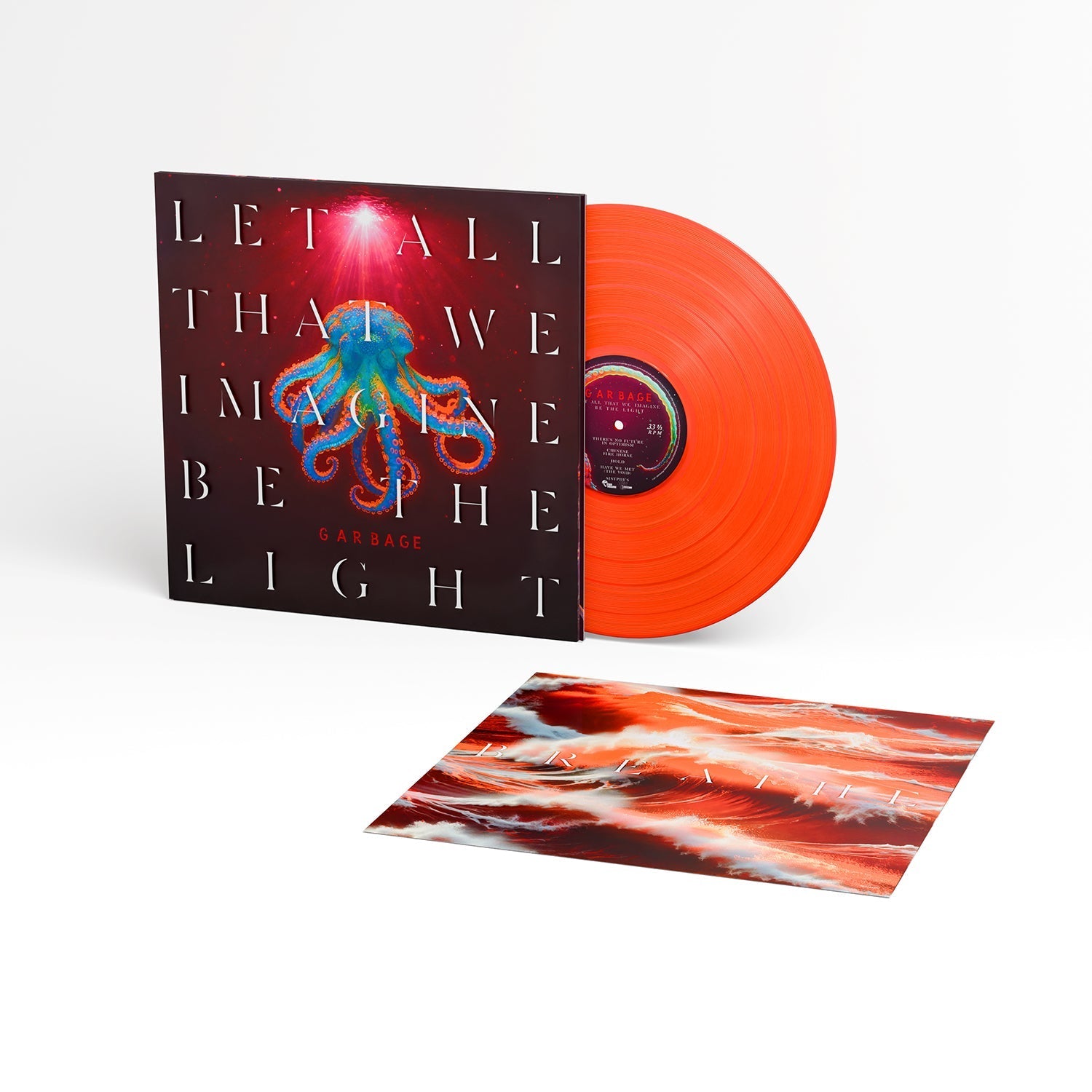 GARBAGE 'LET ALL THAT WE IMAGINE BE THE LIGHT' LP - ORANGE