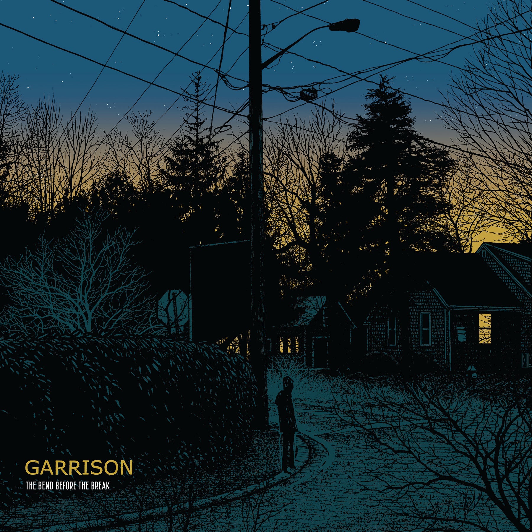GARRISON ‘THE BEND BEFORE THE BREAK’ LP - EXCLUSIVE - LTD. 100 - HARLOW