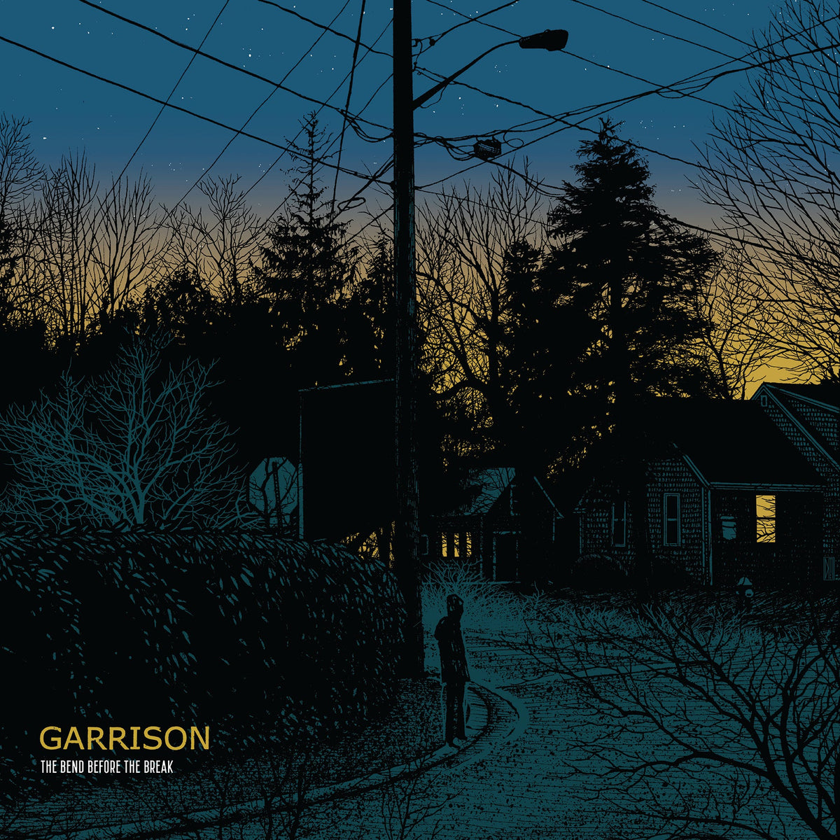 GARRISON 'THE BEND BEFORE THE BREAK' LP (Limited Edition Harlow Vinyl ' Only 100 Made)