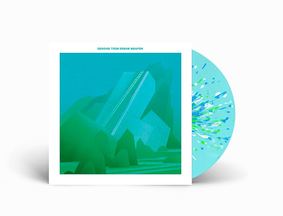 GENGHIS TRON 'DREAM WEAPON' LP - EXCLUSIVE - LTD. 250 - BLUE/WHITE/CYAN/NEON GREEN/SPLATTER