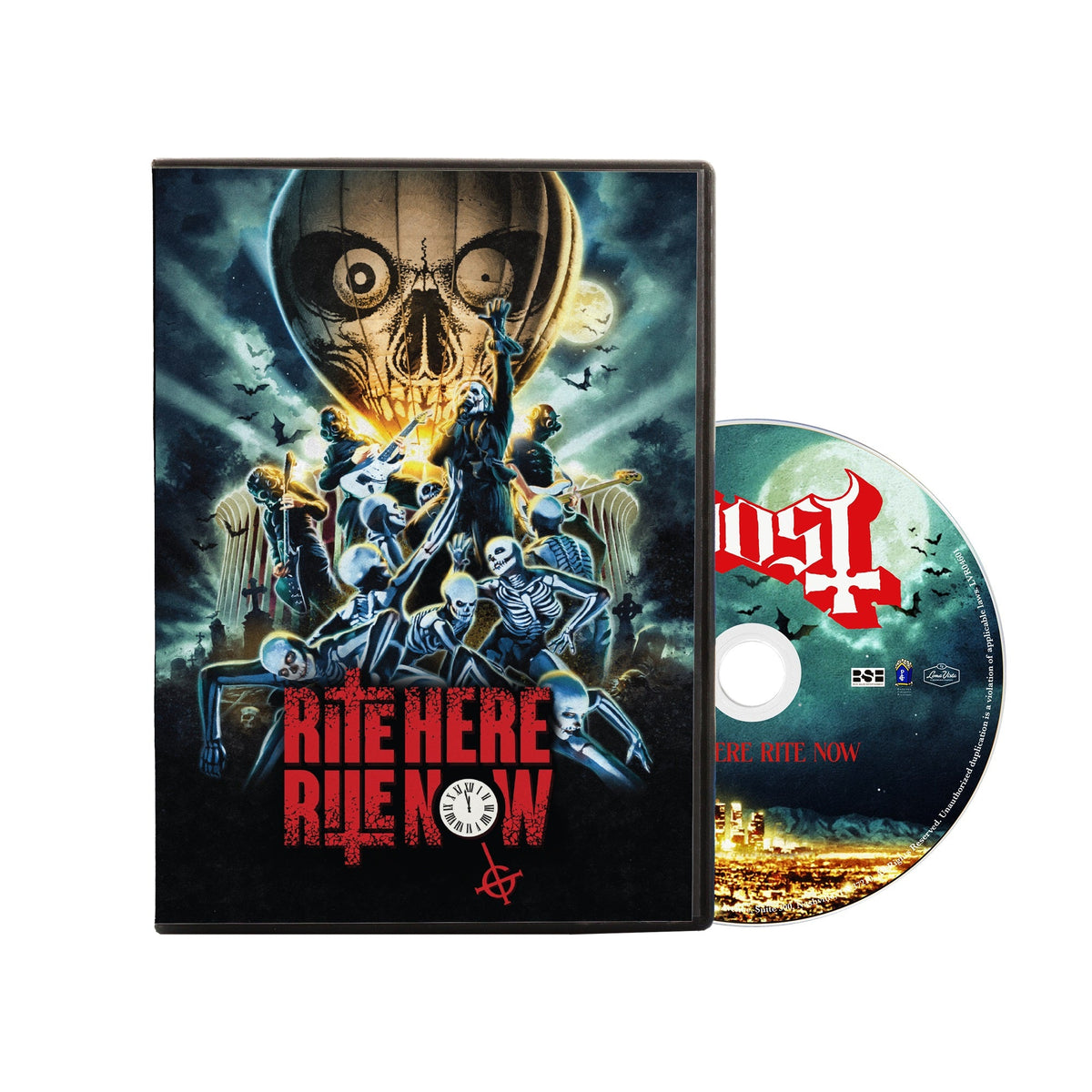 GHOST'RITE HERE RITE NOW'  ULTRA HD BLU-RAY DISC (4K)