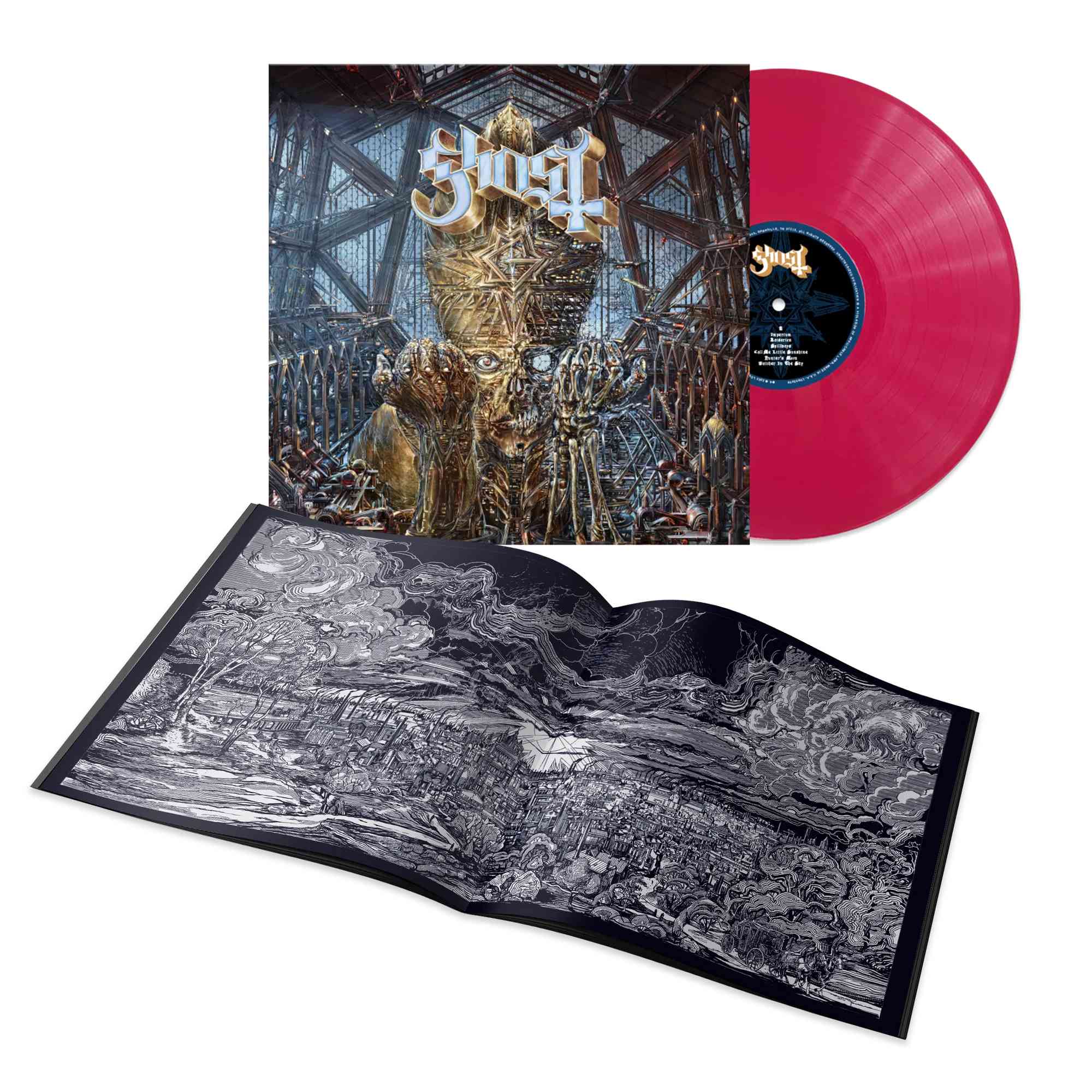 GHOST 'IMPERA' LP - EXCLUSIVE - LTD. 1000 - MAGENTA