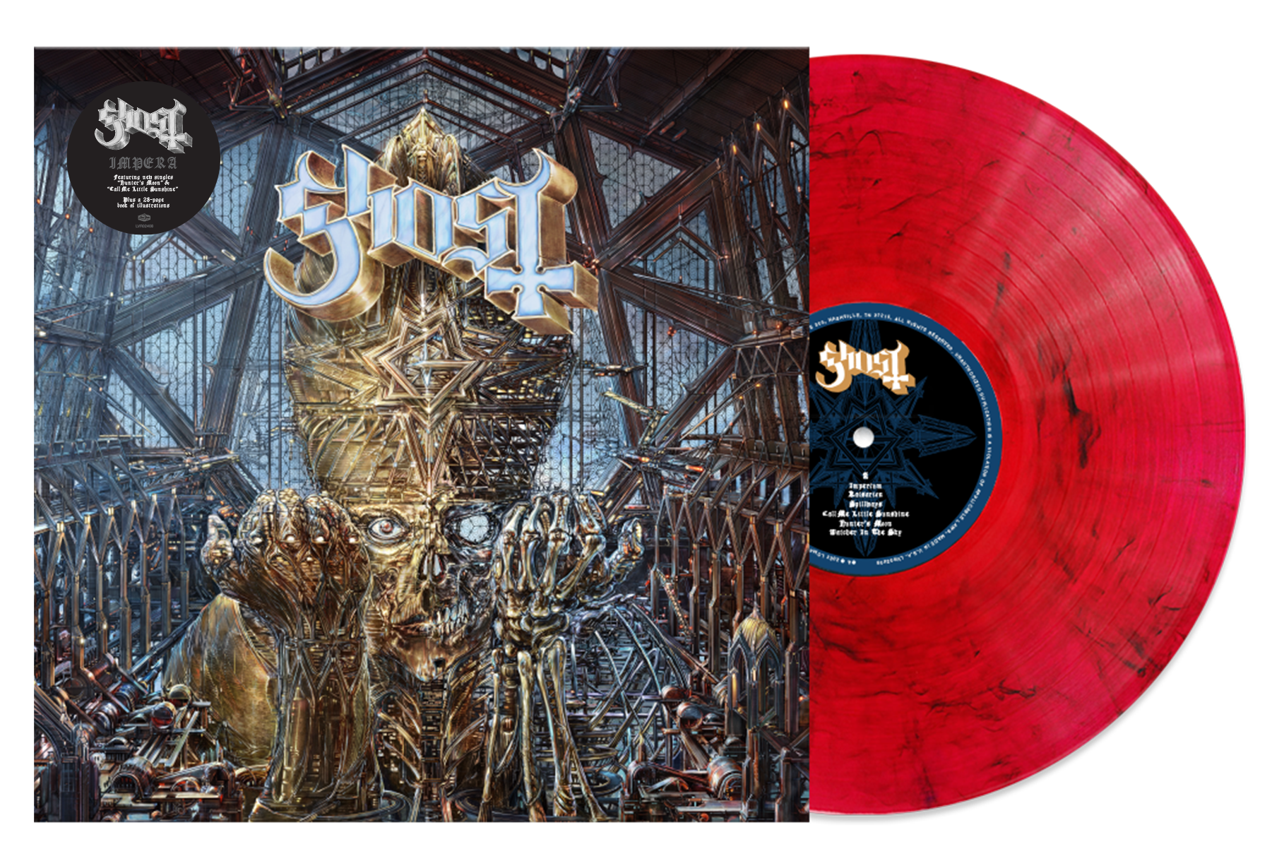 GHOST 'IMPERA' LP - EXCLUSIVE - LTD. 1000 - RED