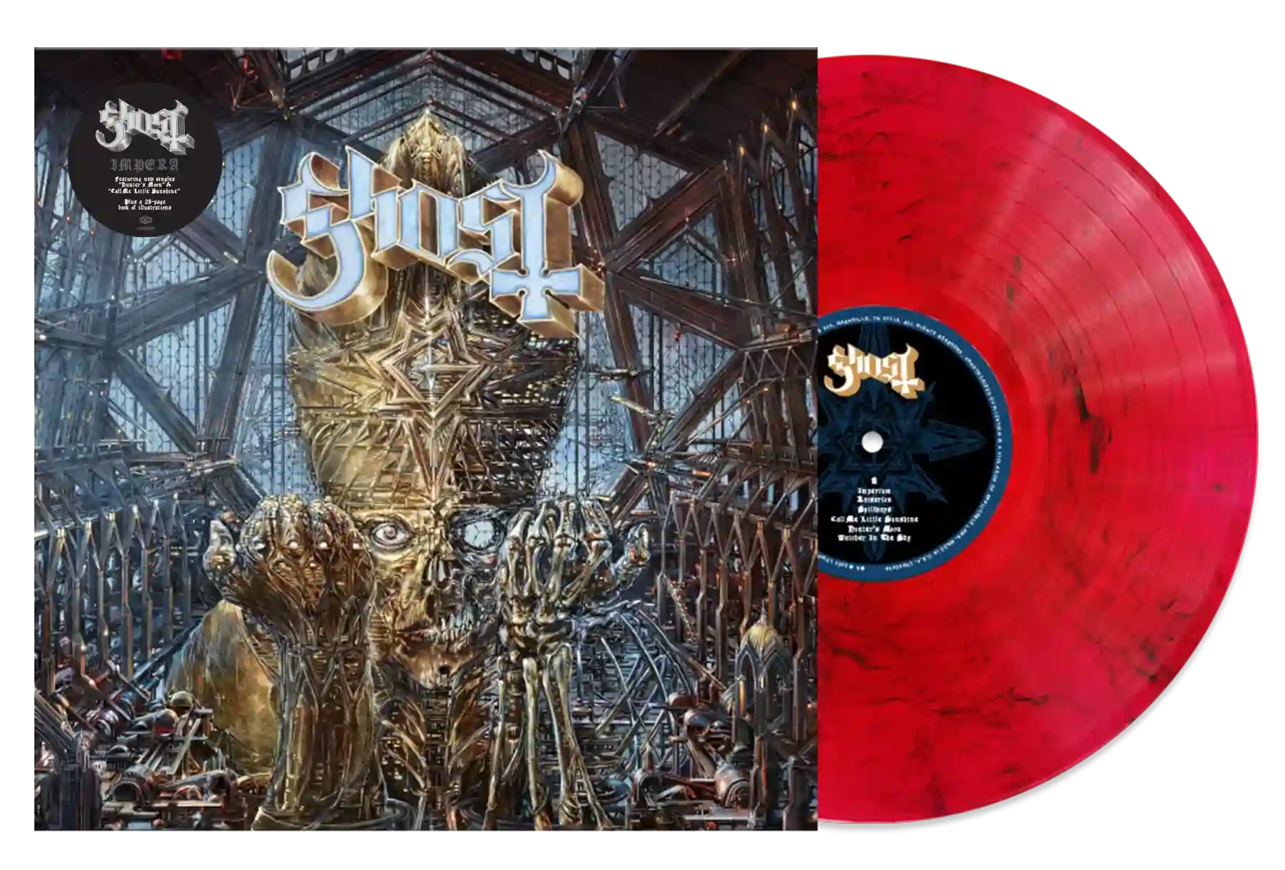 GHOST 'IMPERA' LP - EXCLUSIVE - LTD. 1000 - RED
