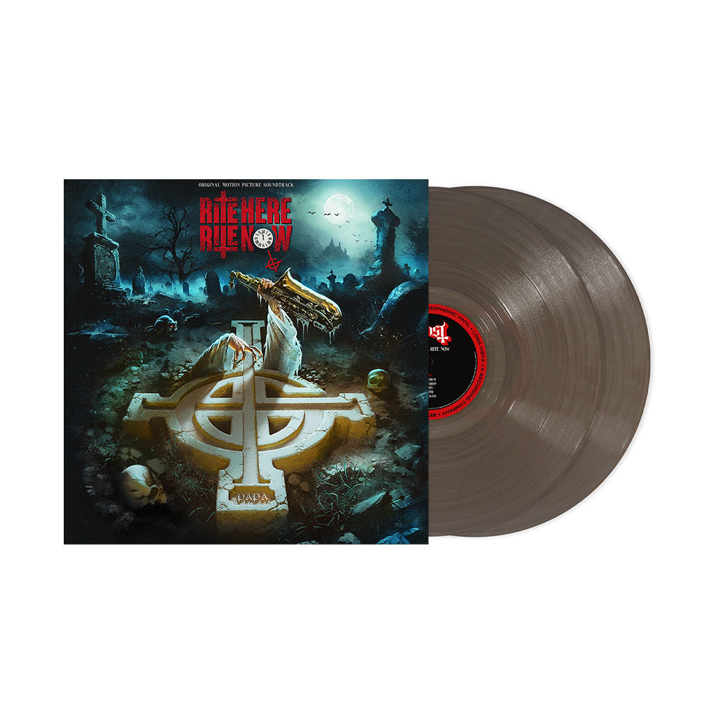 GHOST ‘RITE HERE RITE NOW’ ORIGINAL MOTION PICTURE SOUNDTRACK 2LP - EXCLUSIVE - LTD. 750 - TRANSLUCENT MILKY CLEAR/ TRANSLUCENT BLACK ICE