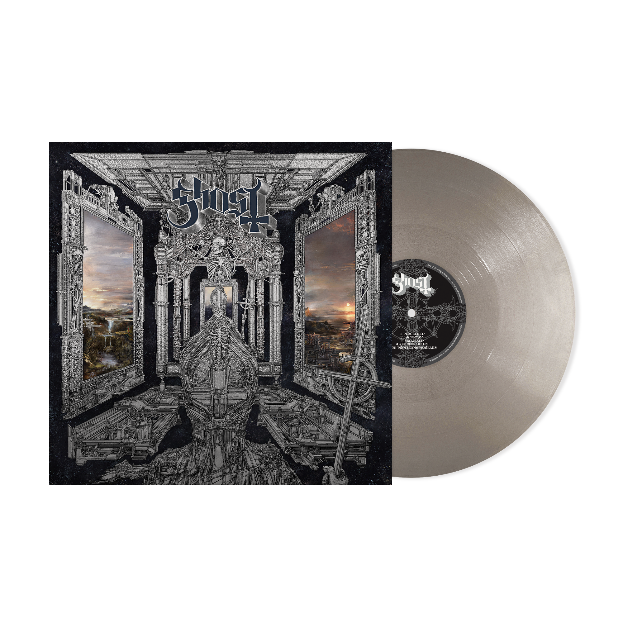 GHOST ‘SKELETÁ’ LP - EXCLUSIVE - LTD. 1000 - OPAQUE SILVER