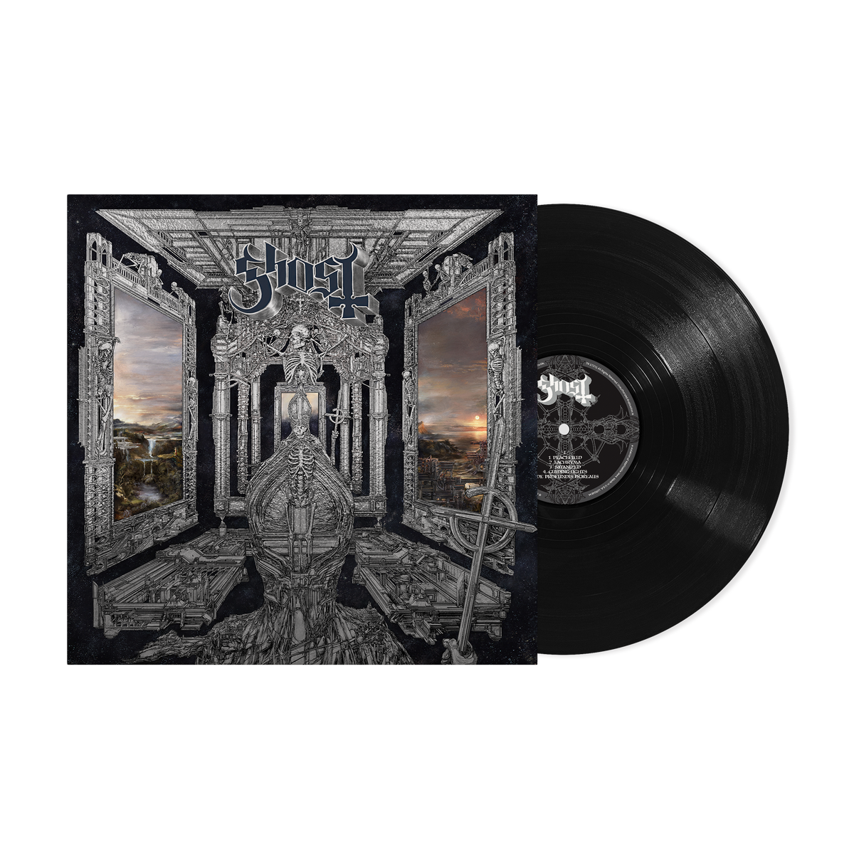GHOST'SKELETÃ' LP - BLACK
