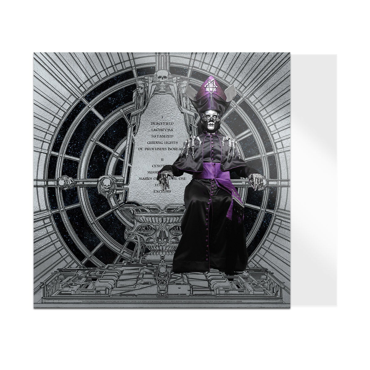 GHOST'SKELETÃ' LP - BLACK
