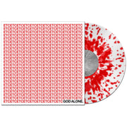 GOD ALONE 'ETC' LP - TRANSPARENT WHITE/RED/SPLATTER
