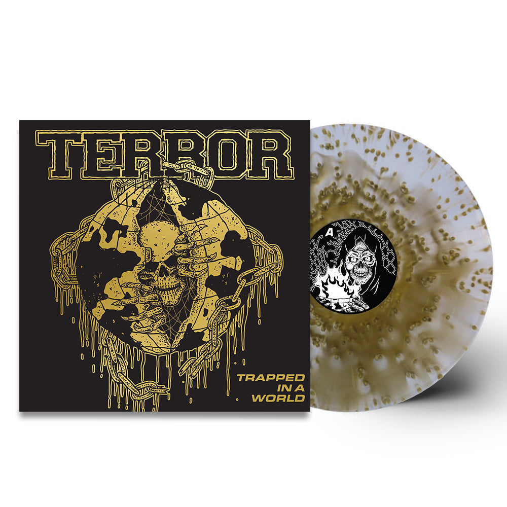 TERROR ‘TRAPPED IN A WORLD’ LP - EXCLUSIVE - LTD. 200 - CLOUDY GOLD