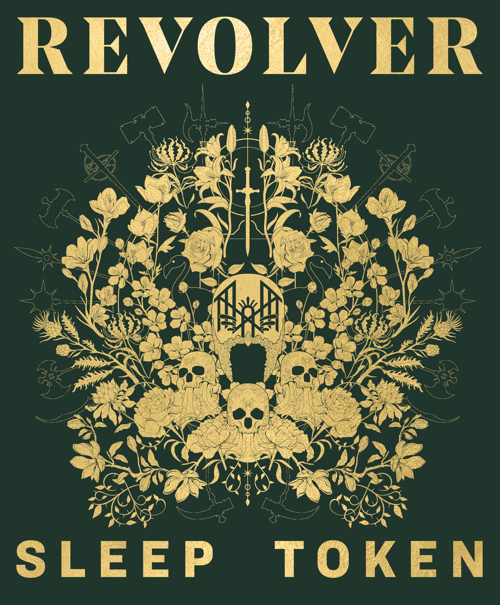 SLEEP TOKEN x REVOLVER – "HOUSE VERIDIAN" & "FEATHERED HOST" SUMMER 2025 ISSUES IN NUMBER MATCHED SLIPCASES